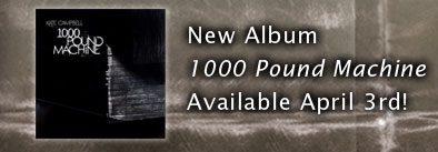 New Album, 1000 Pound Machine Available April 3rd